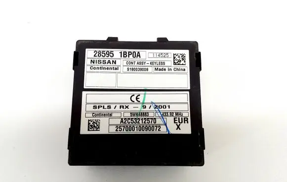 Infiniti EX Keyless (KESSY) go control unit/module 285951BP0A