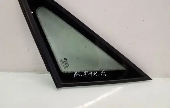 Opel Zafira A Front door vent window glass four-door 43R007022