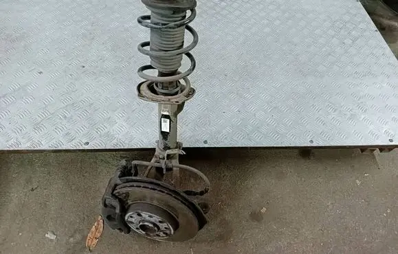 Skoda Octavia Mk4 Front shock absorber with coil spring 5WA413031T