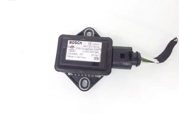 Audi A6 S6 C5 4B ESP acceleration yaw rate sensor 8E0907637A 0265005245
