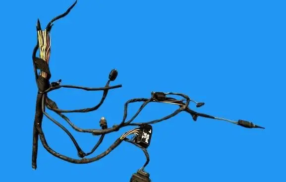 Mercedes-Benz CL C216 Headlight/headlamp wiring loom/harness 2085451628