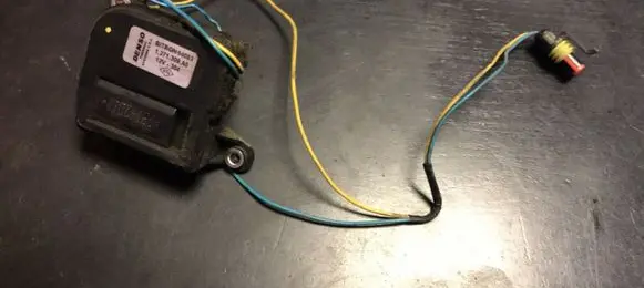 Renault Clio II Air flap motor/actuator 1271309A0 54083