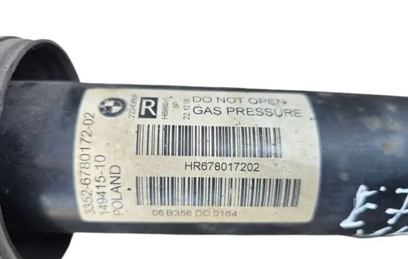 Rear shock absorber/damper