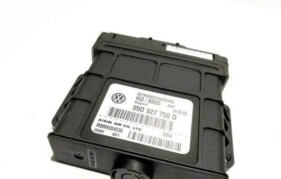 Volkswagen Touareg I Gearbox control unit/module 09D927750D H33S0655 MBMA004538