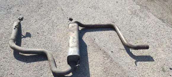 Volkswagen Touran III Muffler/silencer 5QA253411A