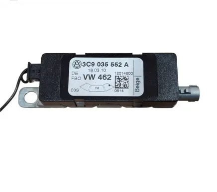 Volkswagen PASSAT B6 Aerial antenna amplifier 3C9035552A W462 12014600