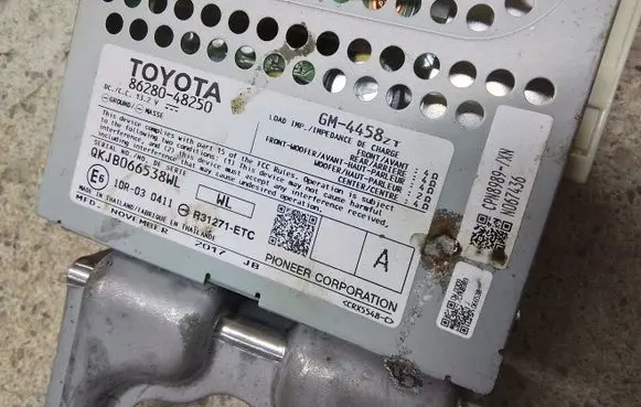 Lexus RX 450H Sound amplifier 8628048250