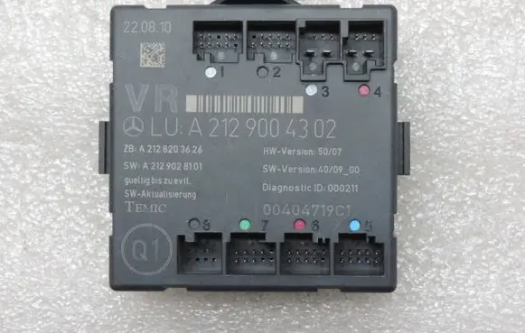 Mercedes-Benz E W212 Door control unit/module A2129004502 A2129009229