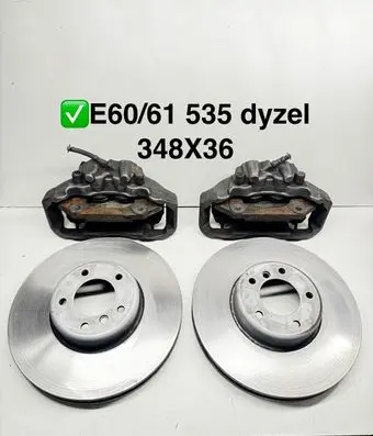 BMW 5 E60 E61 Brake discs and calipers set 6768068 6768067 6779467
