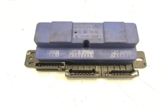 Smart ForFour I Gearbox control unit/module 0002351V007 87654321 7654321