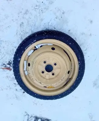 Toyota Yaris R14 spare wheel 