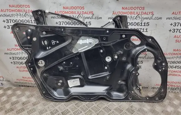 Volkswagen PASSAT B6 Front window lifting mechanism without motor 3C2837756F 3305 981221107