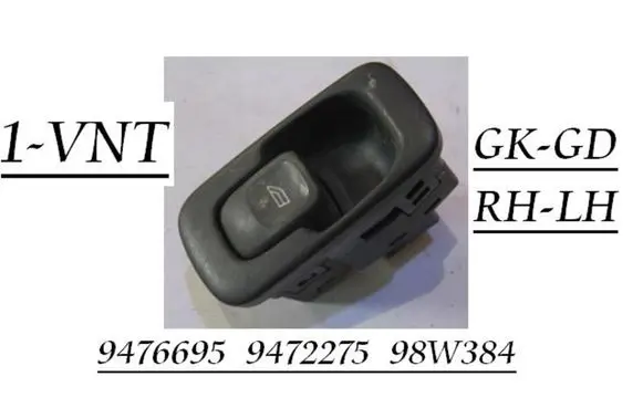 Volvo S80 Electric window control switch 9476695 9472275