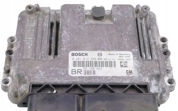 Opel Zafira B Engine control unit/module 55198922