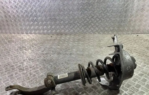 Front shock absorber with coil spring