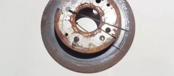 Honda Accord Rear brake disc neventiliuojamas