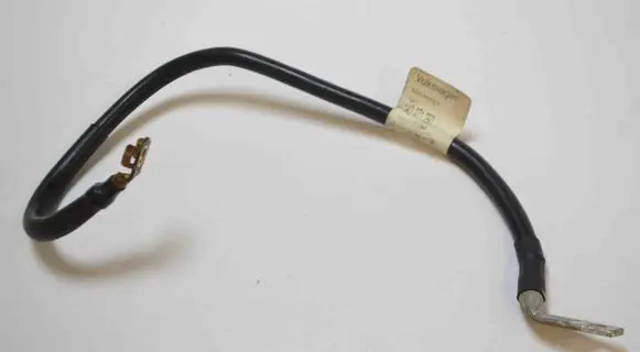 Volkswagen Beetle A5 Negative earth cable (battery) 1K0971250