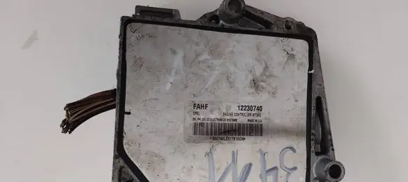 Opel Astra H Engine control unit/module 12230740 8607401E5170CW