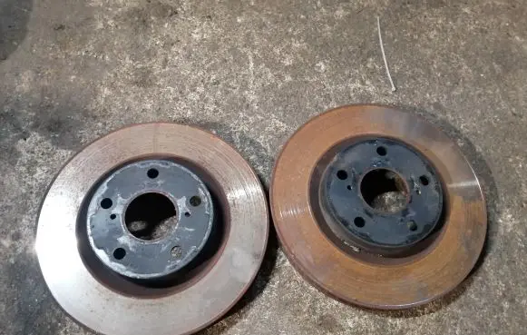 Front brake disc