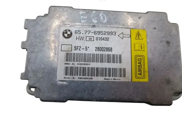 BMW 5 E60 E61 Airbag control unit/module 65776952993