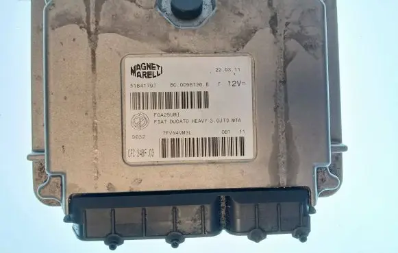 Fiat Ducato Gearbox control unit/module 51841797 FGA25UMI CFC348F0