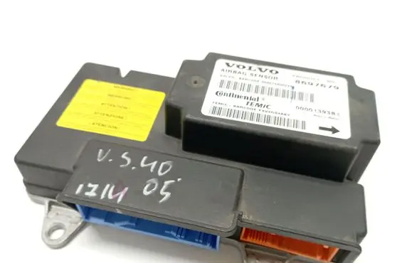 Volvo S40 Airbag control unit/module 8697679 00001393B1