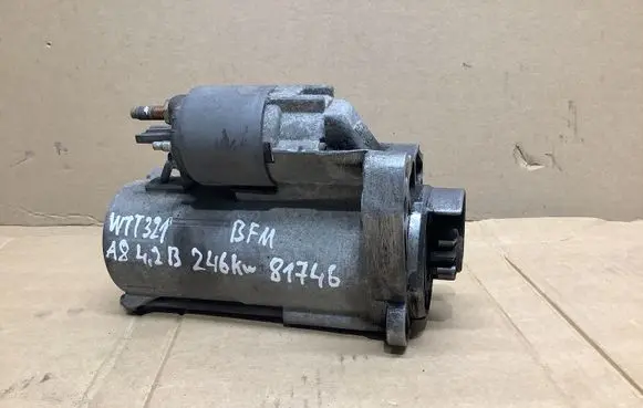Audi A8 S8 D3 4E Starter motor 077911023 D7GS17