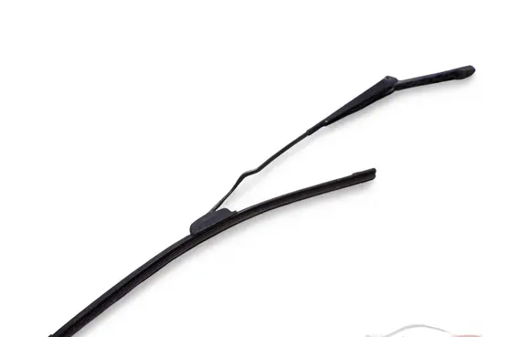 Front wiper blade arm