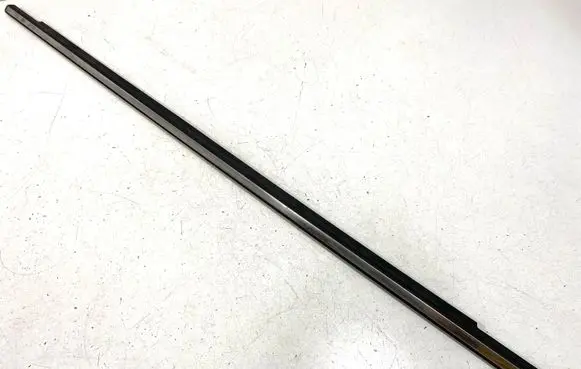Fiat 500 Front door glass trim molding 