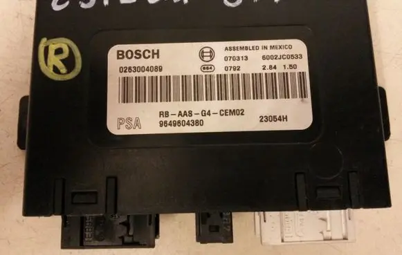 Citroen C5 Parking PDC control unit/module 9649604380 0263004089 23054H