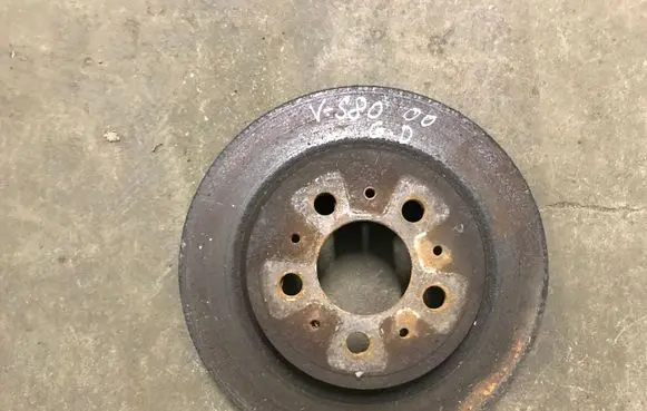 Volvo S80 Rear brake disc