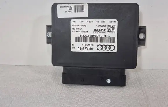 Audi A4 S4 B8 8K Hand brake control module 8K0907801D 32620146A A2C53281093