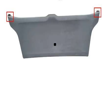 Volkswagen Multivan T5 Tailgate/boot lid cover trim 7H5867601