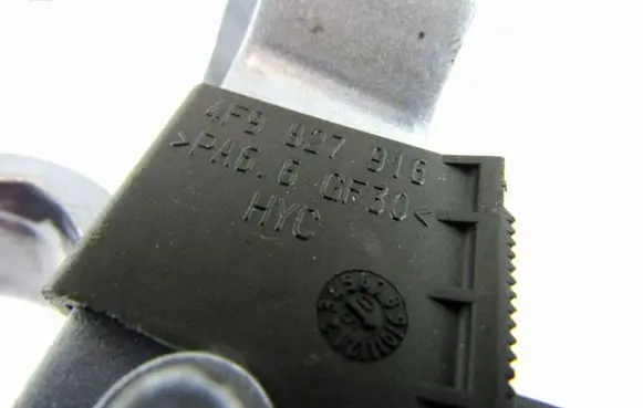 Audi A6 S6 C6 4F Loading door hinge set 4F9827300D