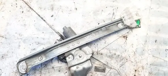 Jaguar X-Type Sliding door window regulator with motor