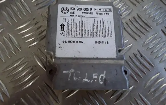 Seat Toledo II (1M) Airbag control unit/module 1K0909605R 5WK43412 04H018S2300