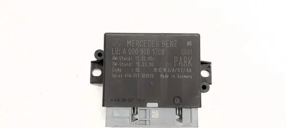 Mercedes-Benz GLA W156 X156 Parking PDC control unit/module A0009001708