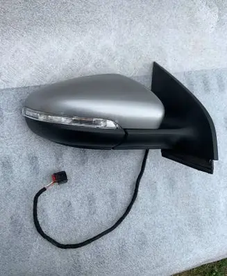 Volkswagen Golf VI Front door electric wing mirror 5K7857502J