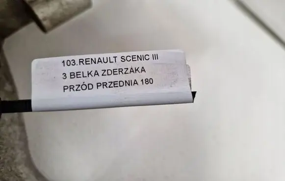 Renault Scenic III - Grand scenic III Front bumper support beam 