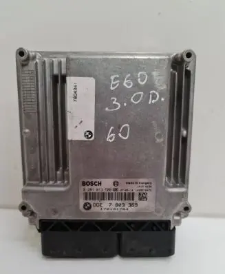 BMW 7 E65 E66 Engine control unit/module 7803369 170131764 1039S16472