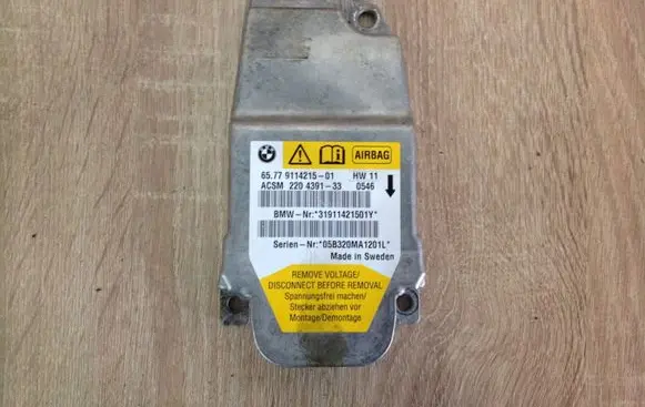 BMW 5 E60 E61 Airbag control unit/module 911421501