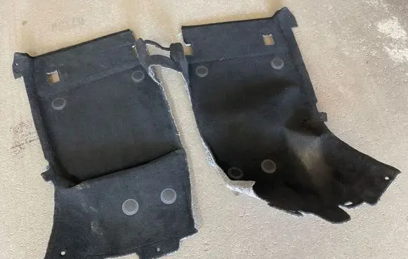 Tesla Model X Front floor carpet liner 106124300G