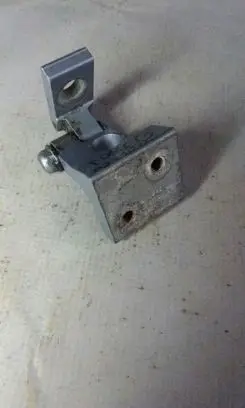 Front door hinge set