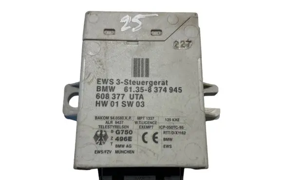 Immobilizer control unit/module