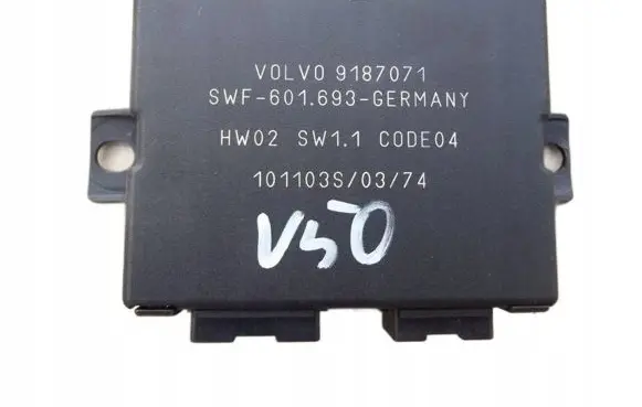Volvo V50 Parking PDC control unit/module 9187071
