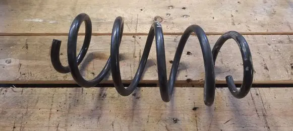 Front coil spring