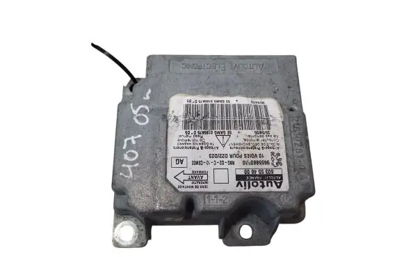 Peugeot 407 Airbag control unit/module 9655880880 603554600