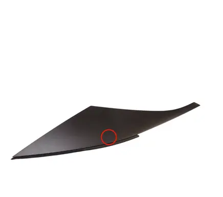 (D)pillar trim (top)