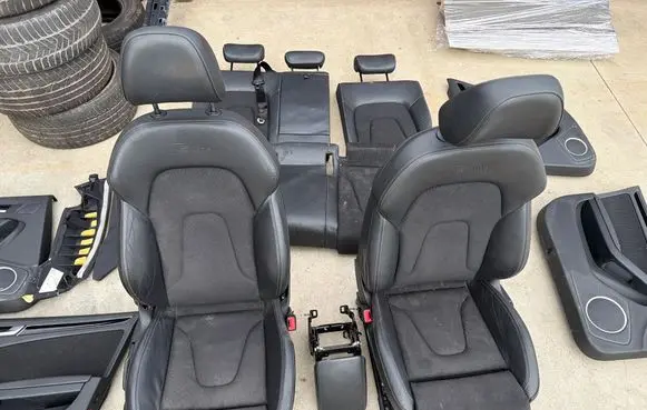 Audi A4 S4 B8 8K Seat and door cards trim set 