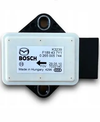 Mazda CX-7 ESP acceleration yaw rate sensor F189437Y1